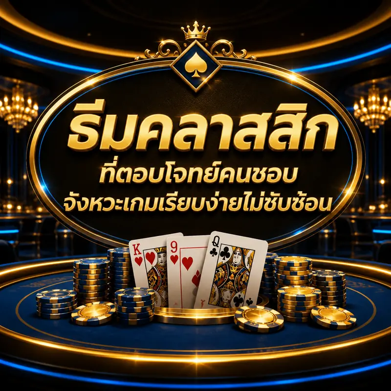 ธีมคลาสสิกที่ตอบโจทย์คนชอบจังหวะเกมเรียบง่ายไม่ซับซ้อน