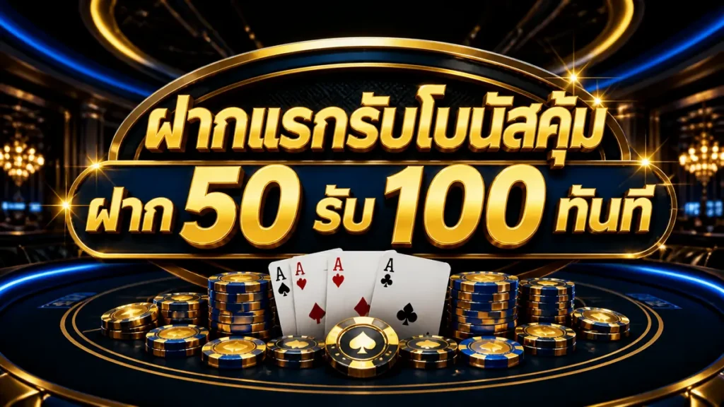 ฝากแรกรับโบนัสคุ้ม