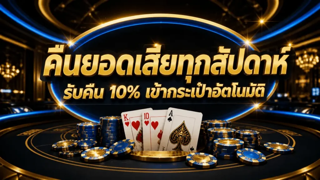 คืนยอดเสียทุกสัปดาห์